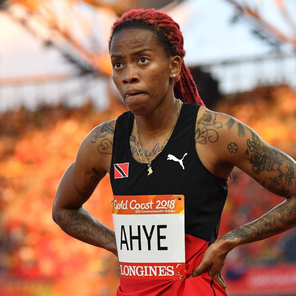 Trinidad and Tobago sprinter Michelle-Lee Ahye  - 
