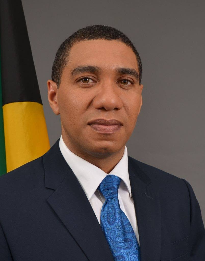 Jamaican PM Andrew Holness - 