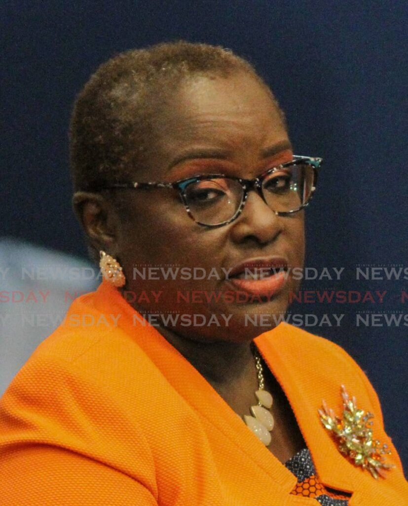 Housing and Urban Development Minister Camille Robinson-Regis. Photo by Angelo Marcelle