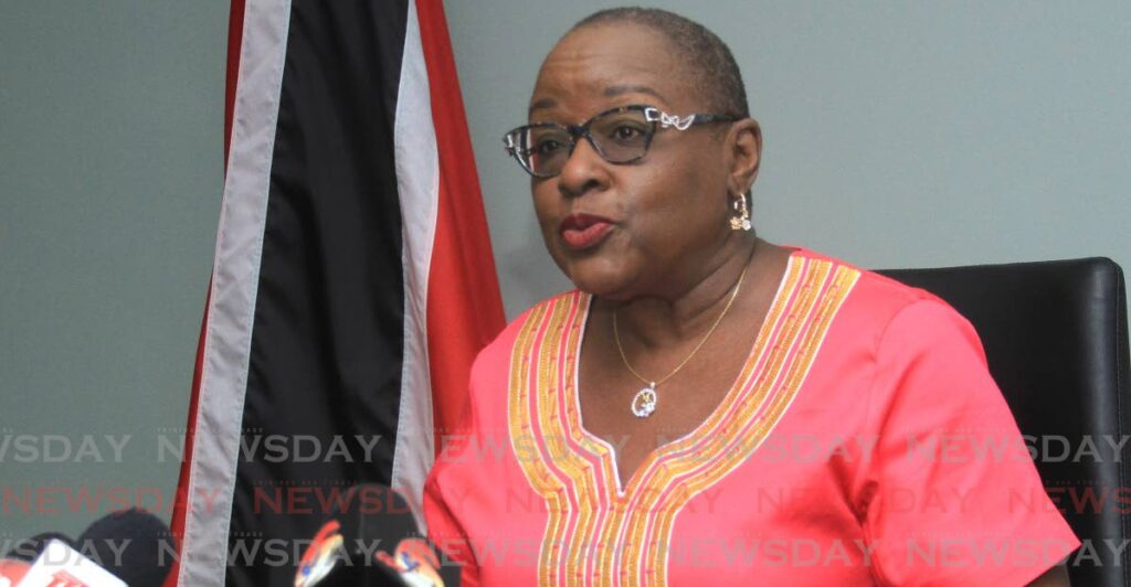Minister of Housing and Urban Development Camille Robinson-Regis. - File photo by Angelo Marcelle