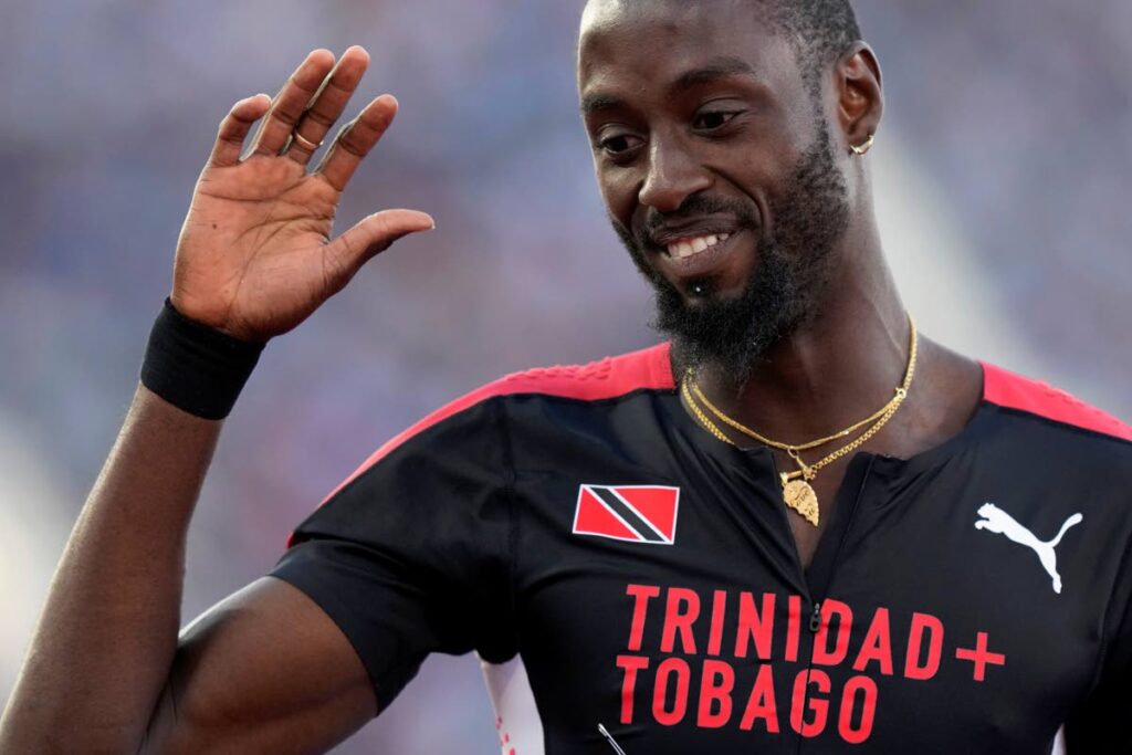Trinidad and Tobago's Jereem Richard. (AP Photo) - 