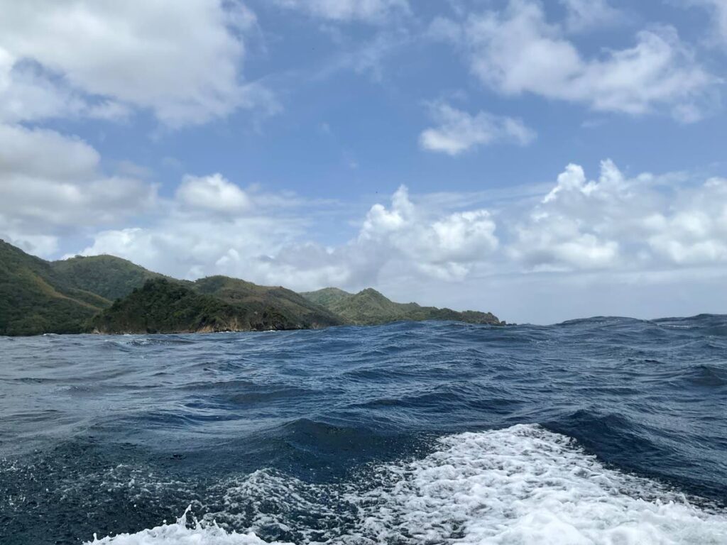 OCEAN WORLD: Seventy per cent of the planet is ocean which our species has already impacted. A view of the sea off Little Tobago. - Pat Ganase 