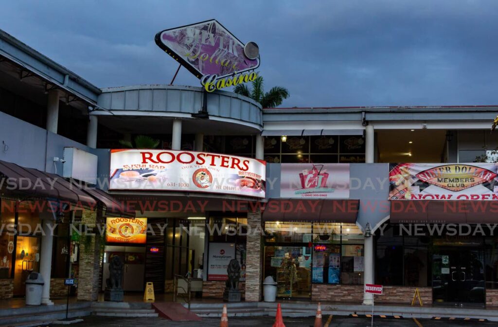 The Silver Dollar casino at Shirvan Plaza. - David Reid