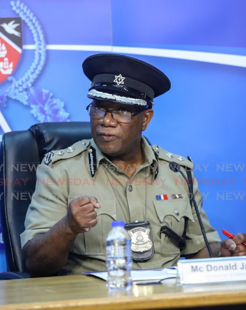 Acting Commissioner of Police Mc Donald Jacob - JEFF K MAYERS