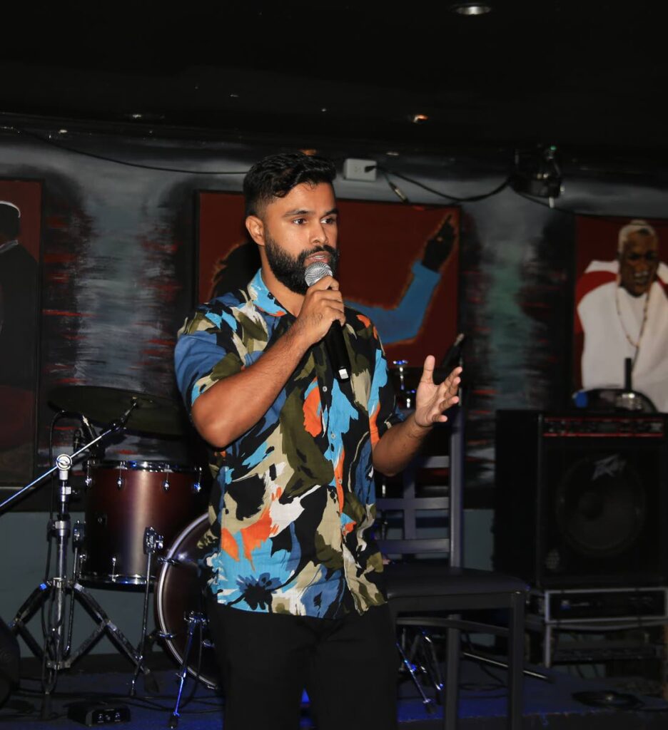  Josiah Fernandez performs at the benefit show for local comedy icon Tommy Joseph who suffered a stroke on August 14. - SUREASH CHOLAI