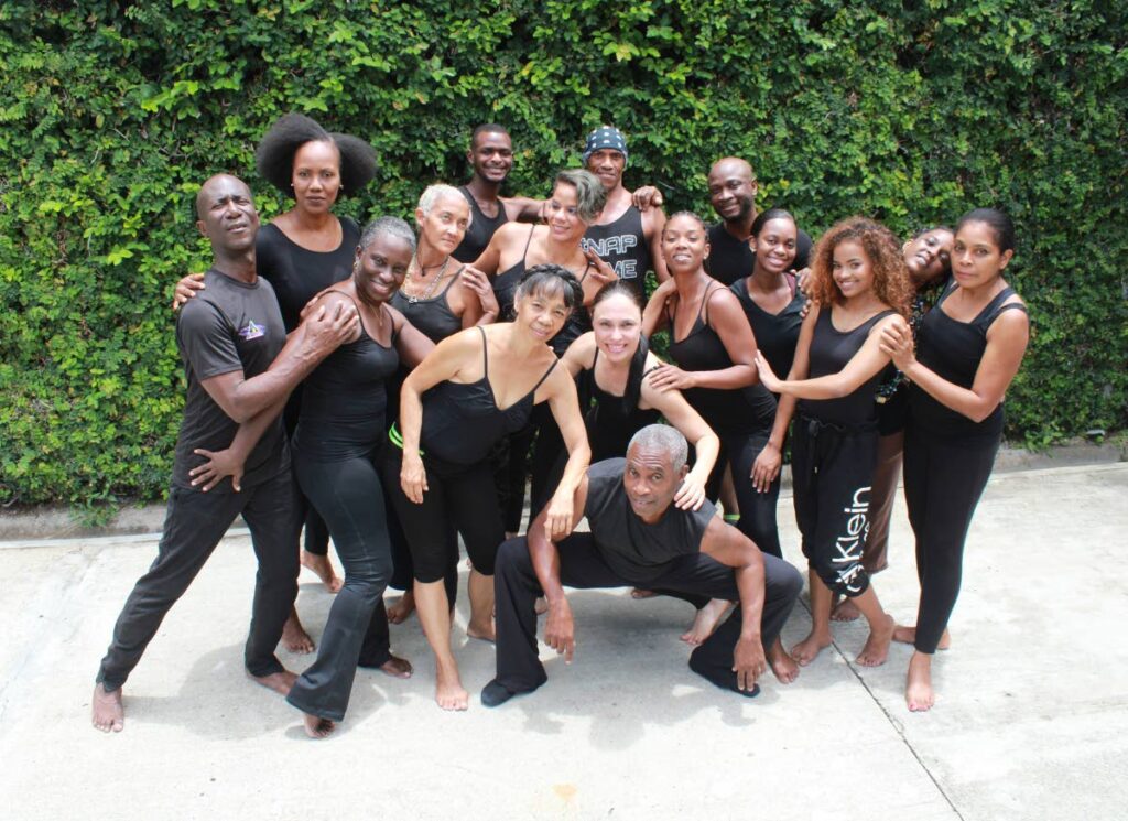  Members of the Astor Johnson Repertory Dance Theatre. - 