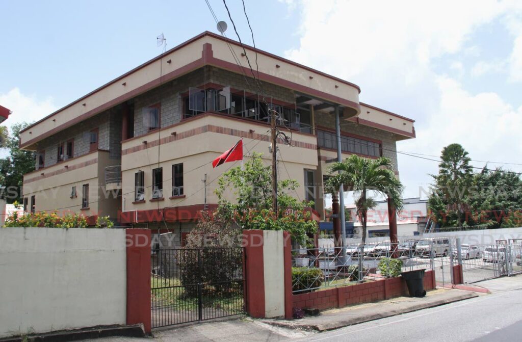 The Morvant Fire Station, one of the many without a fire tender.  - Angelo Marcelle