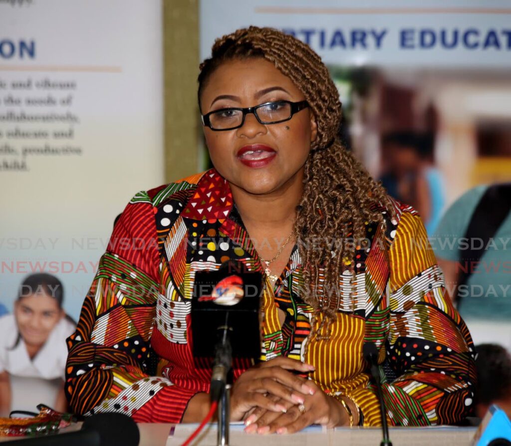 Education Minister Dr Nyan Gadsby-Dolly 