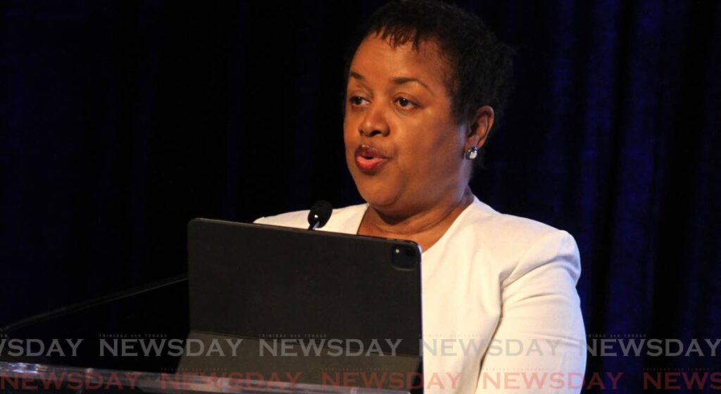 Minister of Public Administration Allyson West. - File photo by Angelo Marcelle