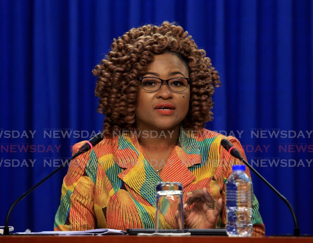 Minister of Education Dr Nyan Gadsby-Dolly - File photo