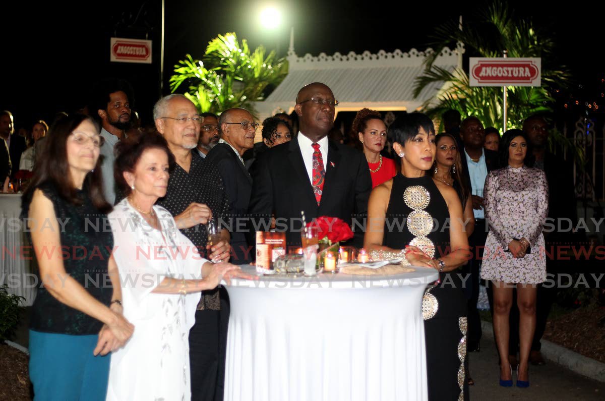 Angostura: It was our party at Mille Fleurs, not PM's
