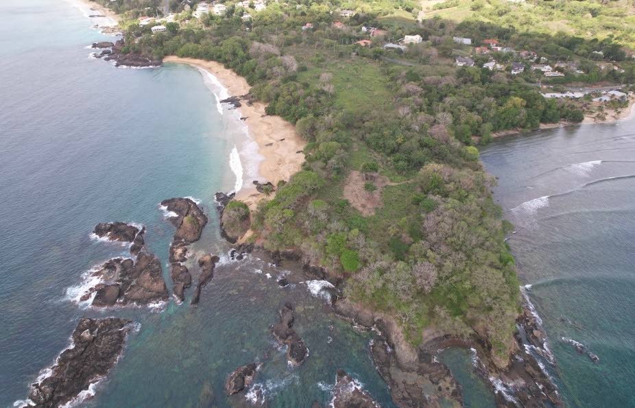 Unspoiled Rocky Point, with Back Bay beach on the left where turtles nest and Mt Irvine beach on the right with perfect surfing waves. Source: Rocky Point Foundation - 