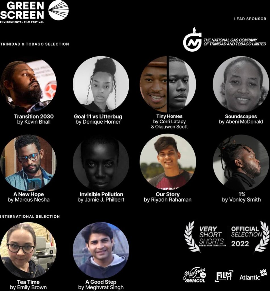 Finalists in the Green Screeen Film Festival Very Short Shorts Mobile Film competition. - 