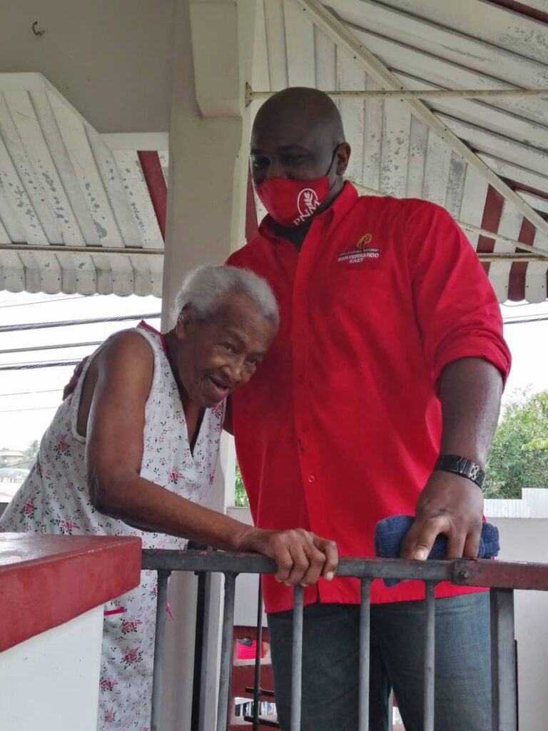 San Fernando East MP Brian Manning and Esther Manning. Photo courtesy Brian Manning - 