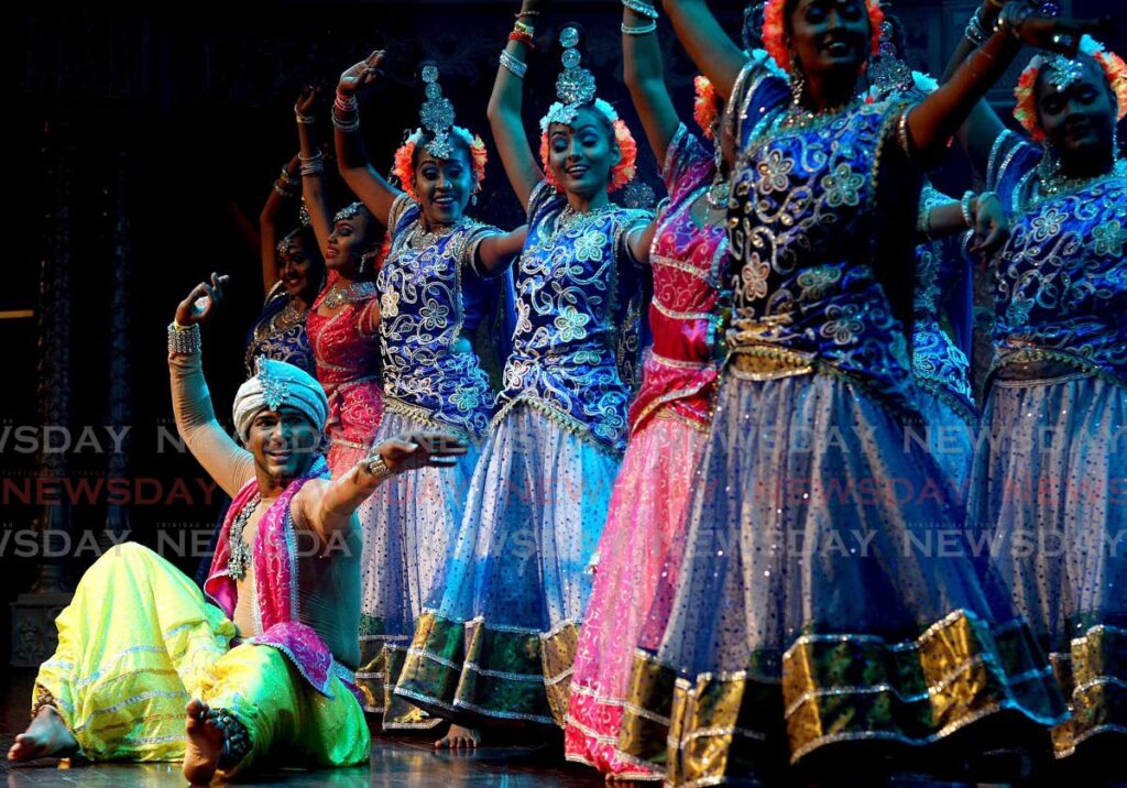File photo: Amritam Shakti dancers perform at Divali Nagar, Chaguanas in 2018.