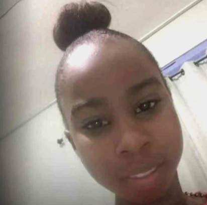 SHOT DEAD: Schoolgirl Naomi Nelson, 14, shot dead last night in Big Yard, Carenage.  