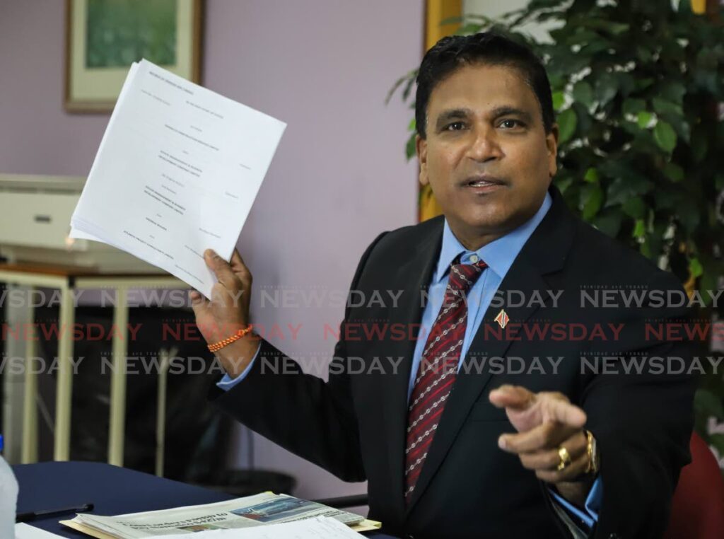 Oropouche East MP Dr Roodal Moonilal.  - 