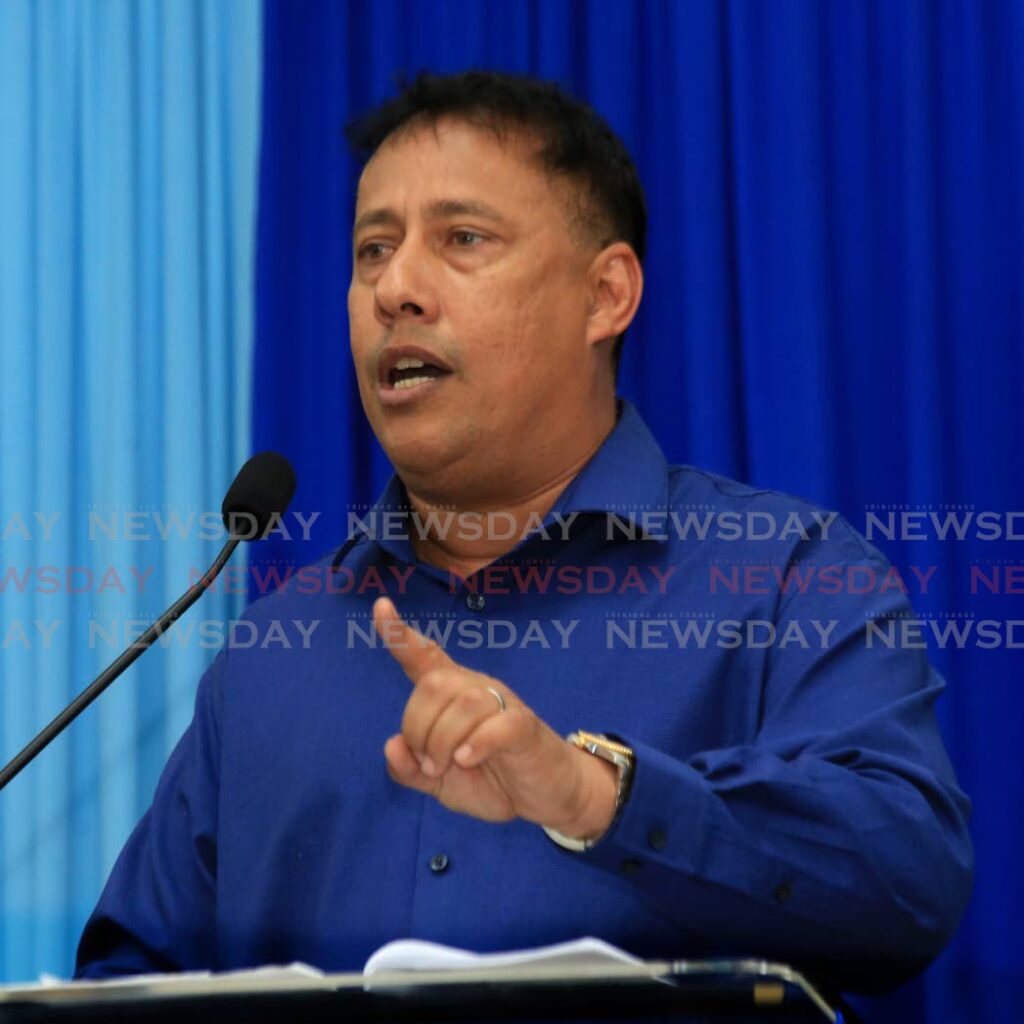 File photo: NTA political leader and former police commissioner Gary Griffith.