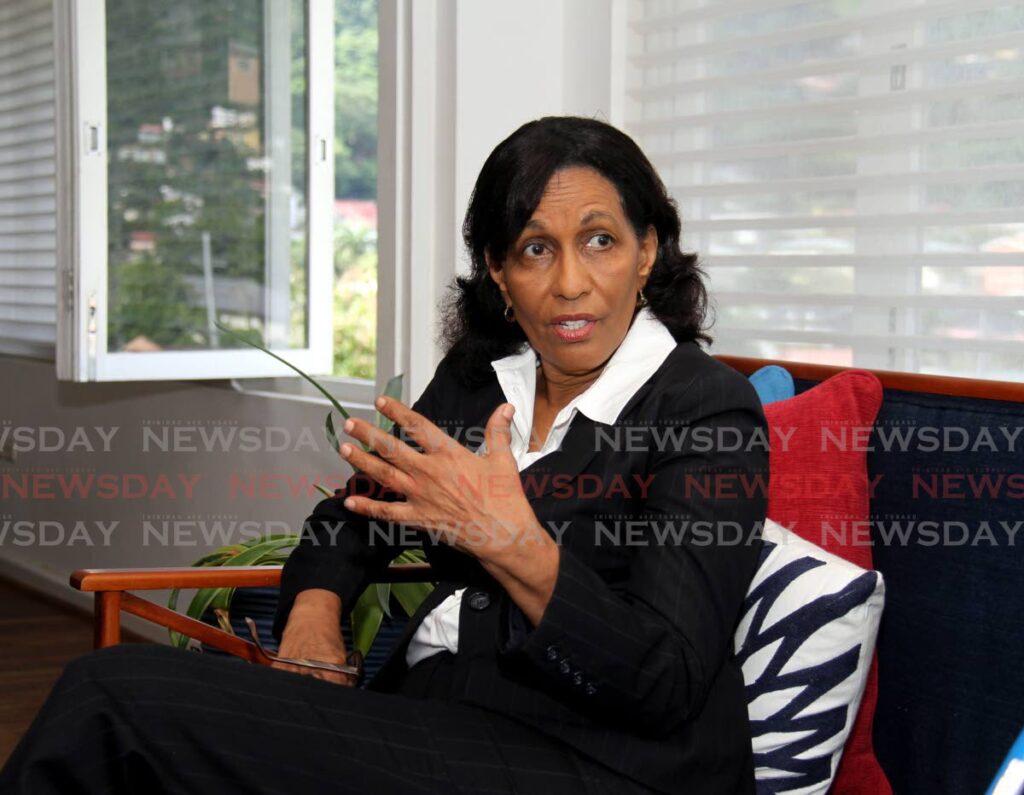 Karen Nunez-Tesheira who, along with two other people, are seeking to have the PNM's internal election postponed by 21 days. - 