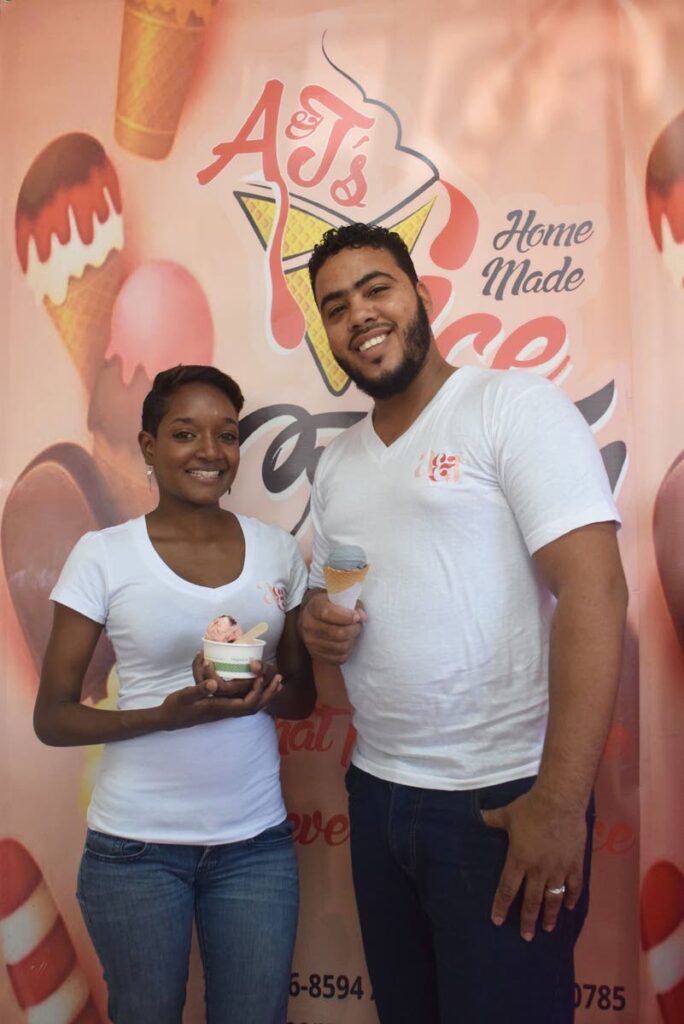 Anthony and June-Ann Henry, owners of A&J Homemade Ice Cream, are finalists in the TT Chamber of Industry and Commerce 2022 entrepreneurship award. - 