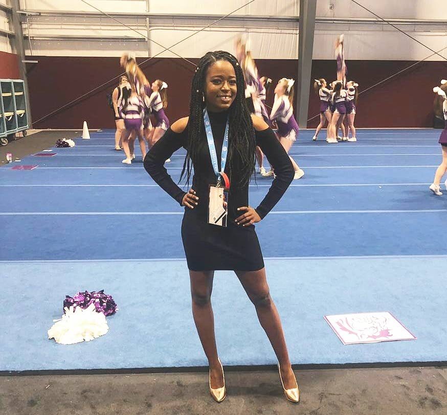 Coach Corissa Bournes. Photo courtesy Cheer Fusion all Stars