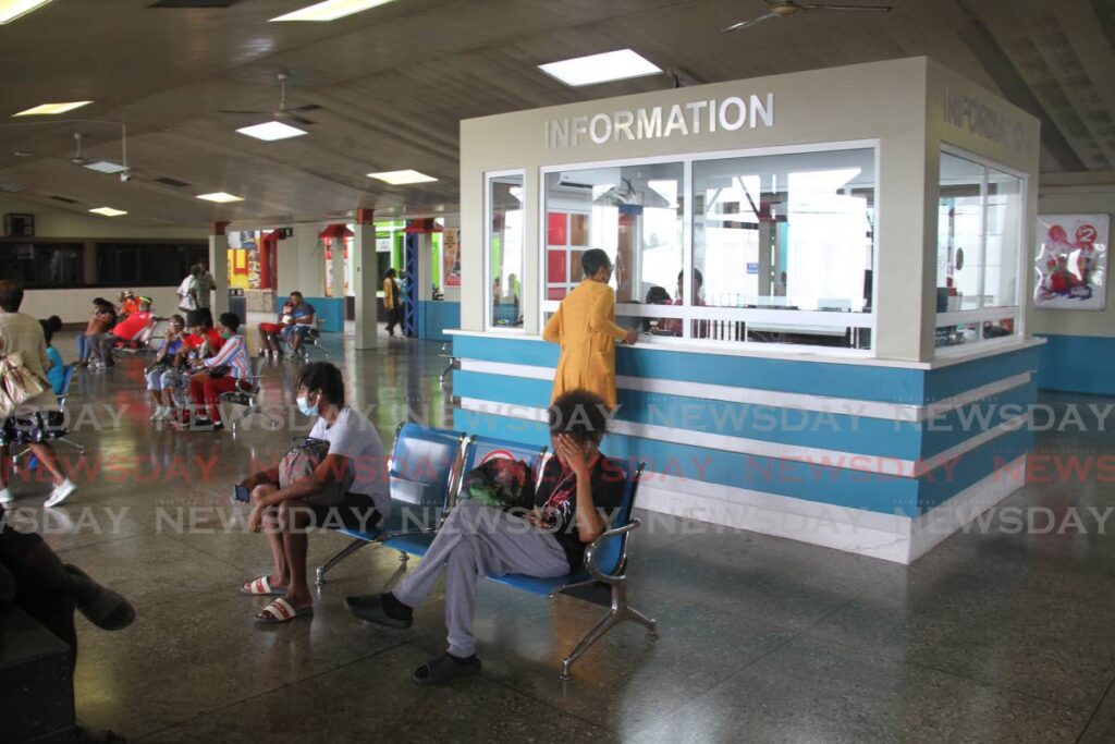 The new PTSC Information Booth at City Gate, Port of Spain. - ANGELO MARCELLE