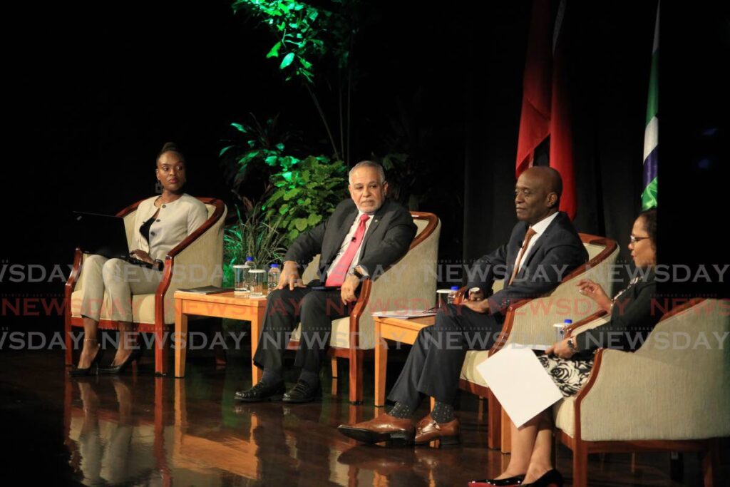 CAF Economic Report 

The Main Auditorium Central Bank, Twin Towers, Port of Spain.
November 15, 2022. - Photo by Roger Jacob