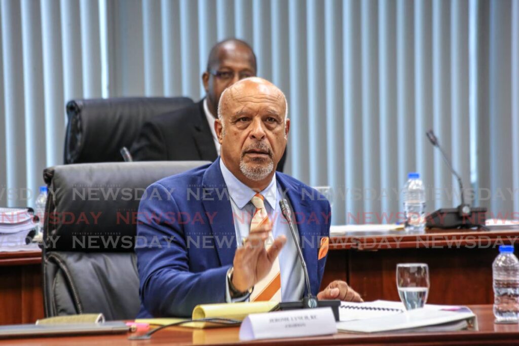 Commission of enquiry chairman Jerome Lynch, KC. - Photo by Sureash Cholai
