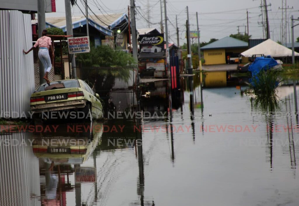 Flooding in Bamboo No 3, Valsayn. - SUREASH CHOLAI