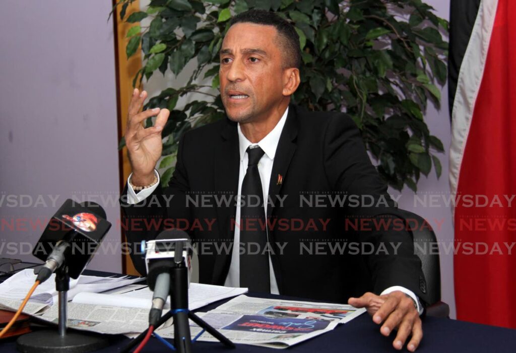 File photo: Opposition senator David Nakhid. 