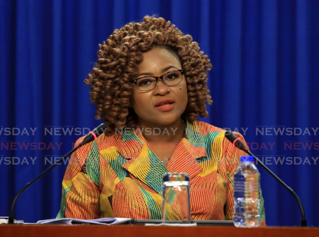 File photo: Education Minister Dr Nyan Gadsby-Dolly.