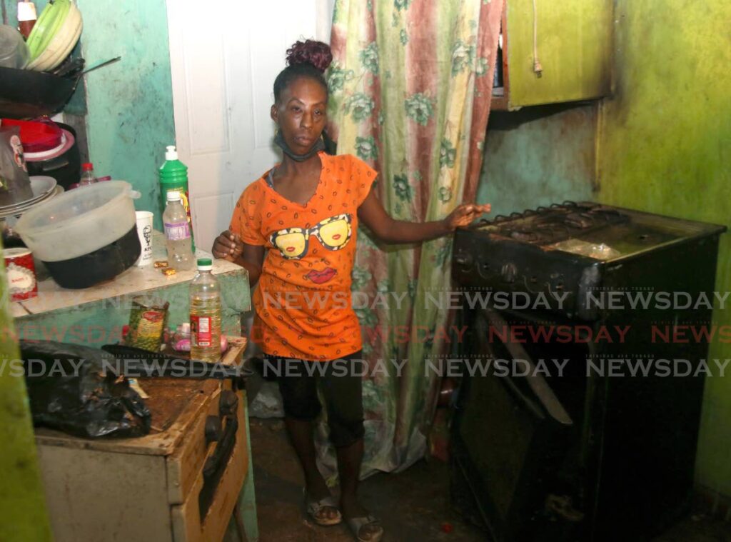 FILE PHOTO: Olanda Speedwell at her apartment on Leon Street, Laventille, in September. Photo by Sureash Cholai