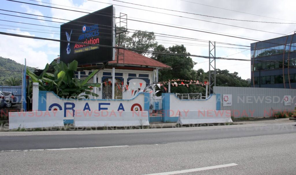 Royal Air Force Association building on Queen's Park East, Port of Spain. Photo by Sureash Cholai