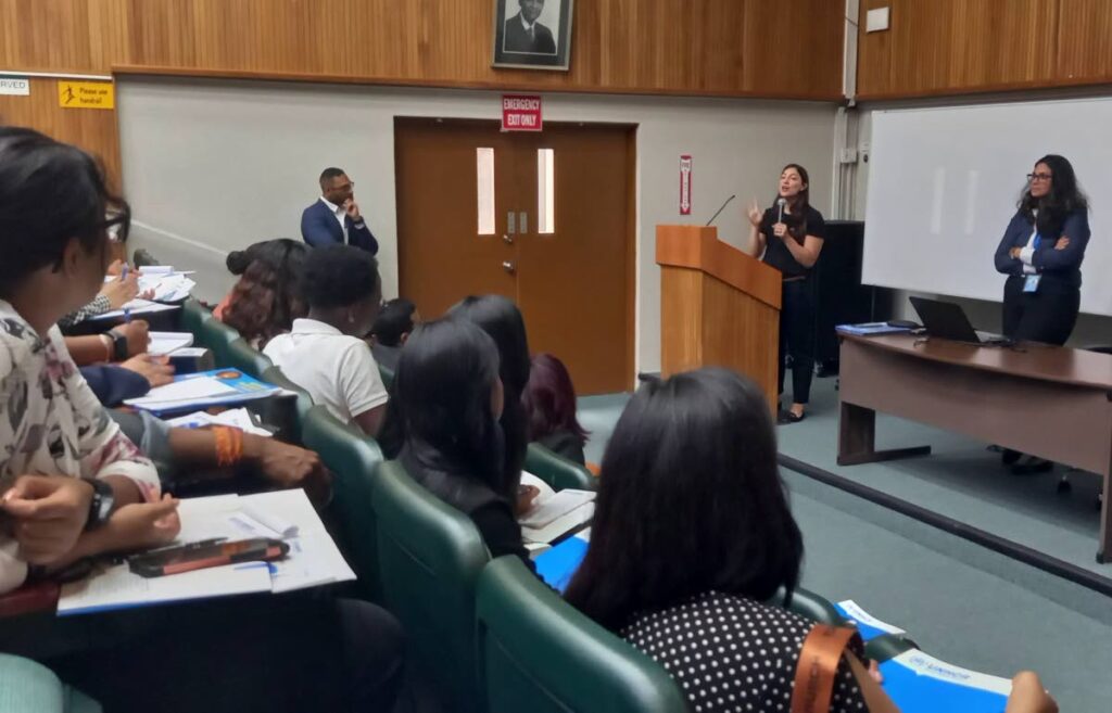 Living Water and UNHCR hold a seminar on legislation and refugees at  the Hugh Wooding Law School, St Augustine, Saturday.