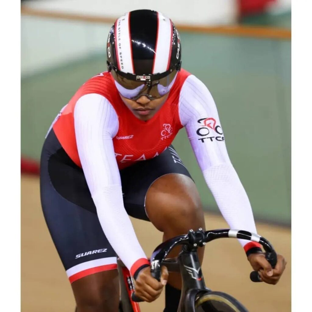 TT elite female cyclist Adrianna Seyjagat. Photo by Daniel Prentice
