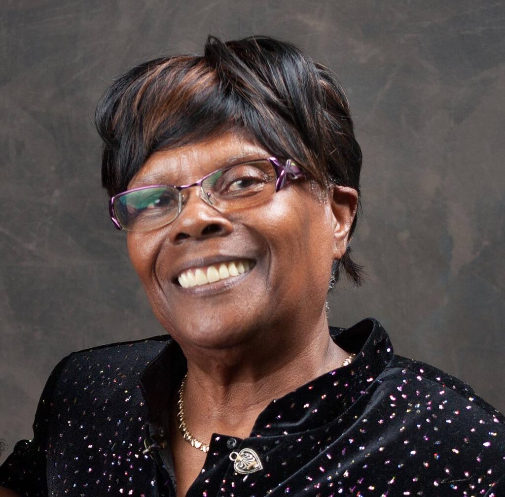 Francine Edwards, Singing Francine, photographed in February 2020 at the Sangre Grande Community Centre.  - Mark Lyndersay