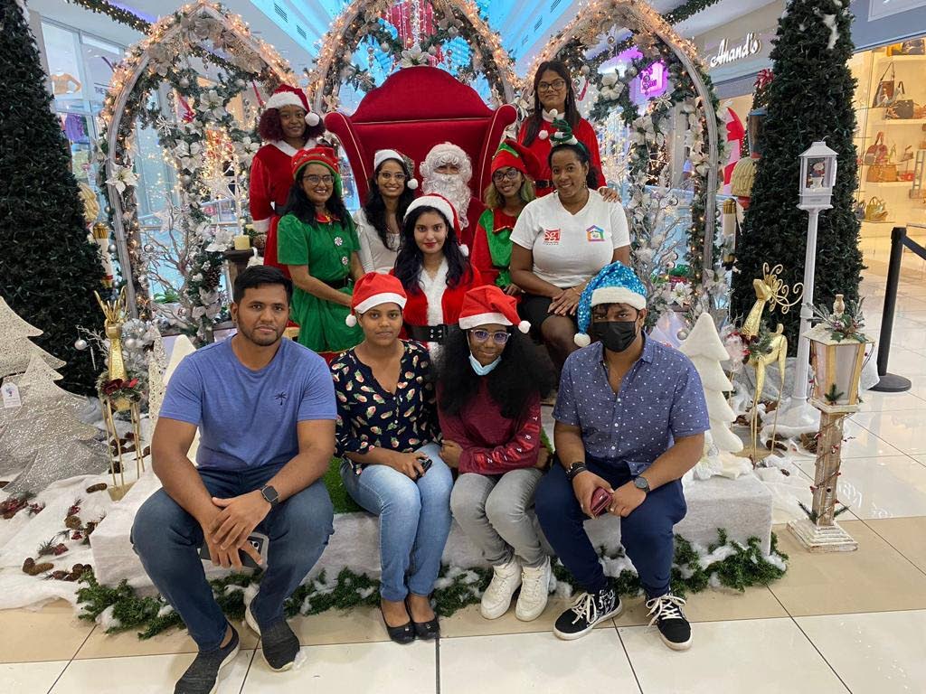 Support Autism T&T volunteers at Sensory Santa event at C3 Centre. Photo courtesy Rahul's Clubhouse