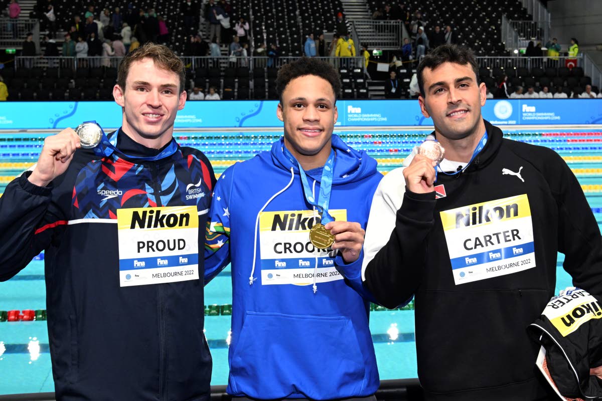 Carter claims bronze in World Short Course 50m free - Trinidad and ...