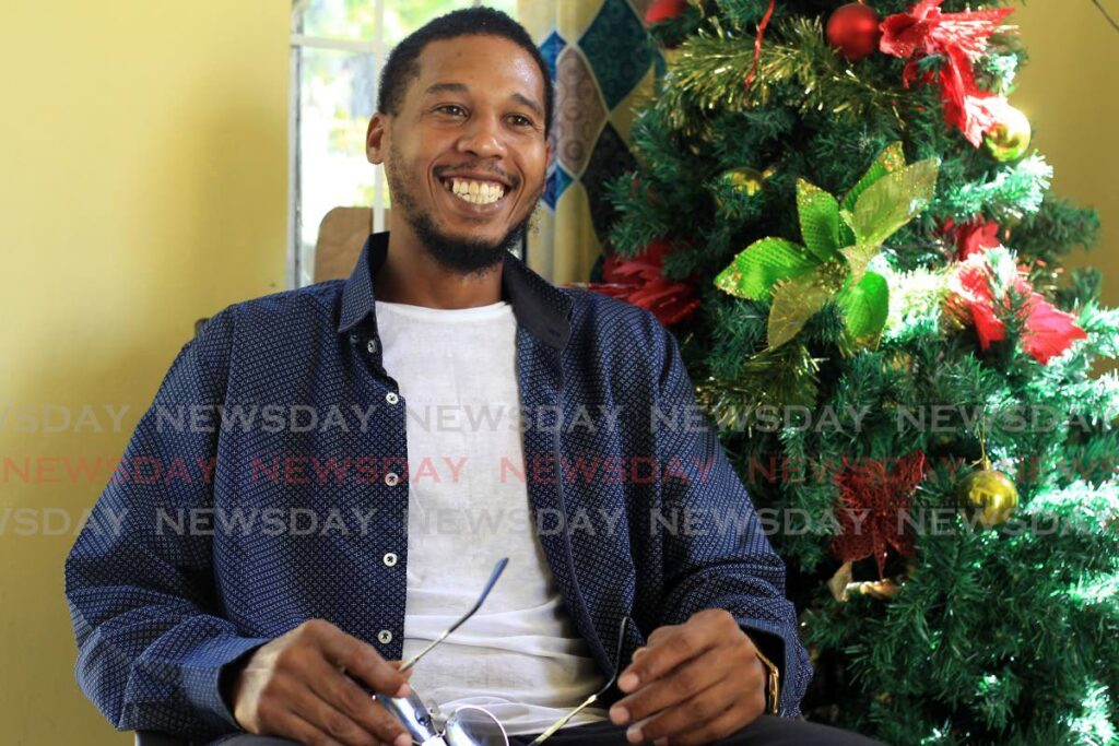 Ricardo Gittens is enjoying his first Christmas home after more than 16 years in prison. Photo by Roger Jacob