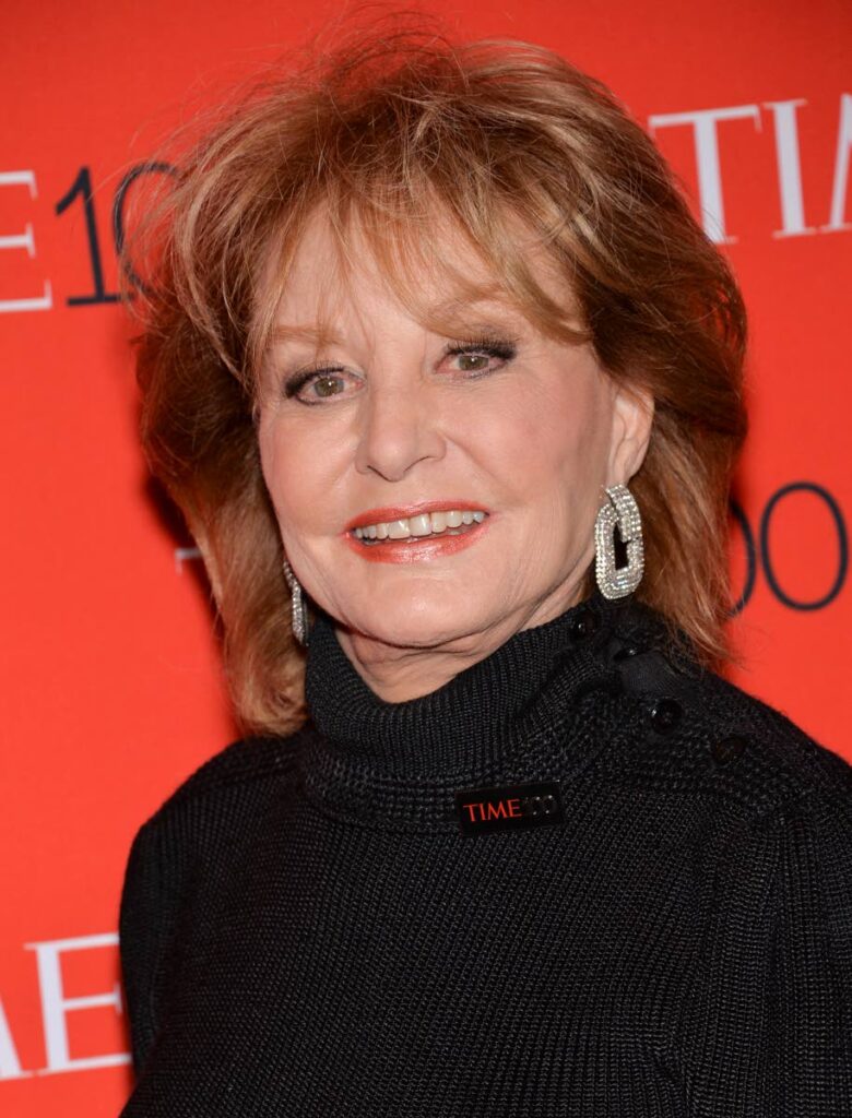 Barbara Walters attends the TIME 100 Gala, celebrating the 100 most influential people in the world, at the Frederick P Rose Hall, Time Warner Center, on April 21, 2015, in New York.  - 