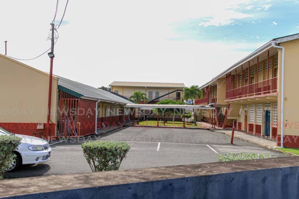 The Scarborough Secondary School on Milford Road. - 