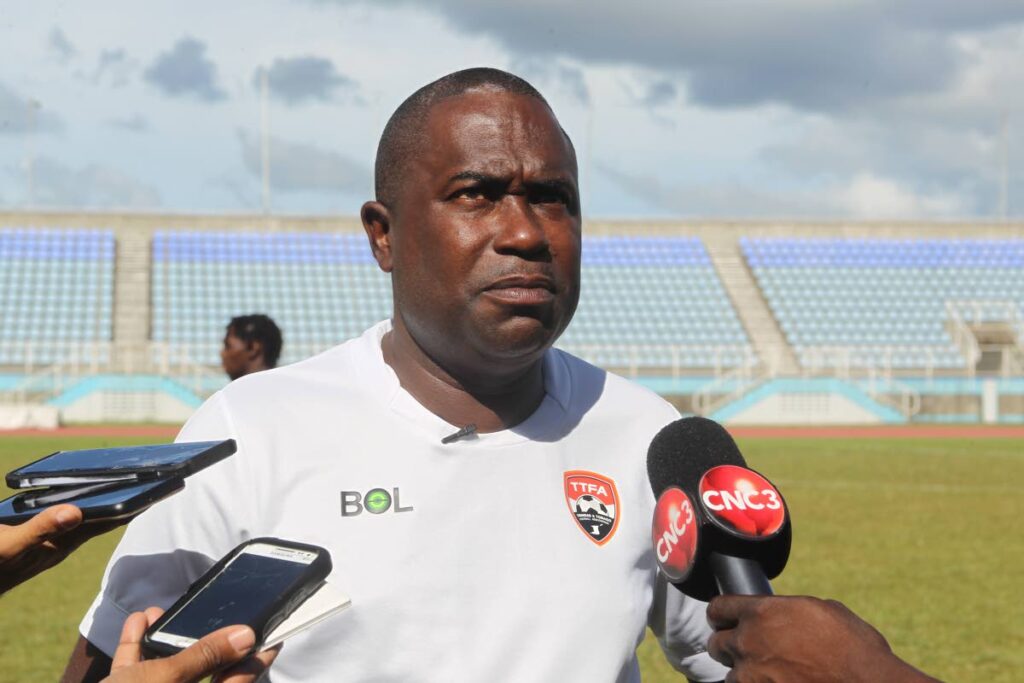 Trinidad and Tobago senior men's football head coach Angus Eve.  - (Newsday File)