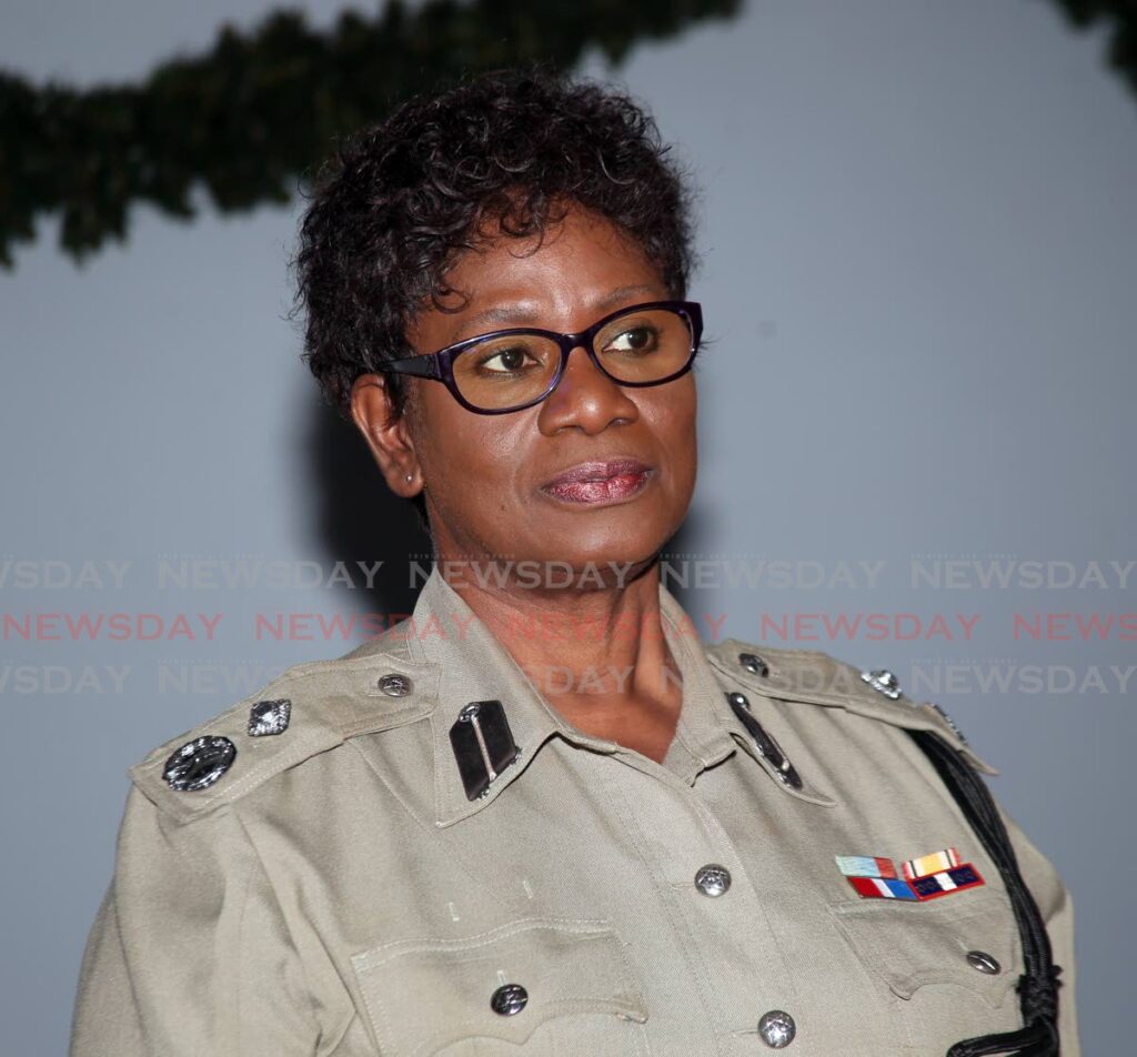 Acting Police Commissioner Erla Christopher. Photo by Sureash Cholai