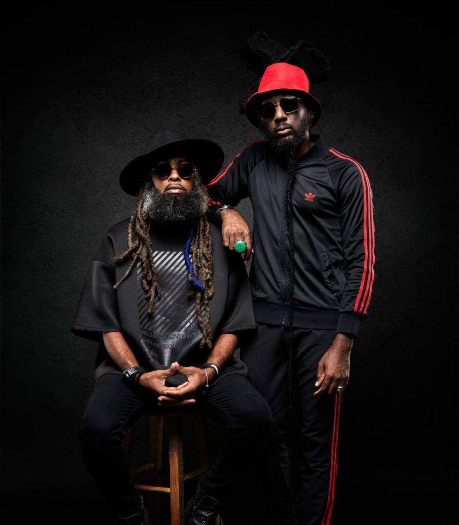 Freetown Collective lead singers Muhammad Muwakil and Lou Lyons. Photo by Jason C Audain  