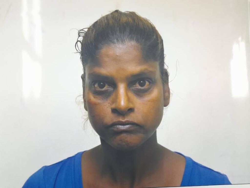 CHARGED: Judity Lakhan, charged for the murder of Likhram Primlal, her common-law husband. PHOTO COURTESY TTPS - TTPS