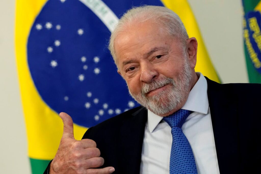 Brazilian President Luiz Inacio Lula da Silva. AP Photo - 