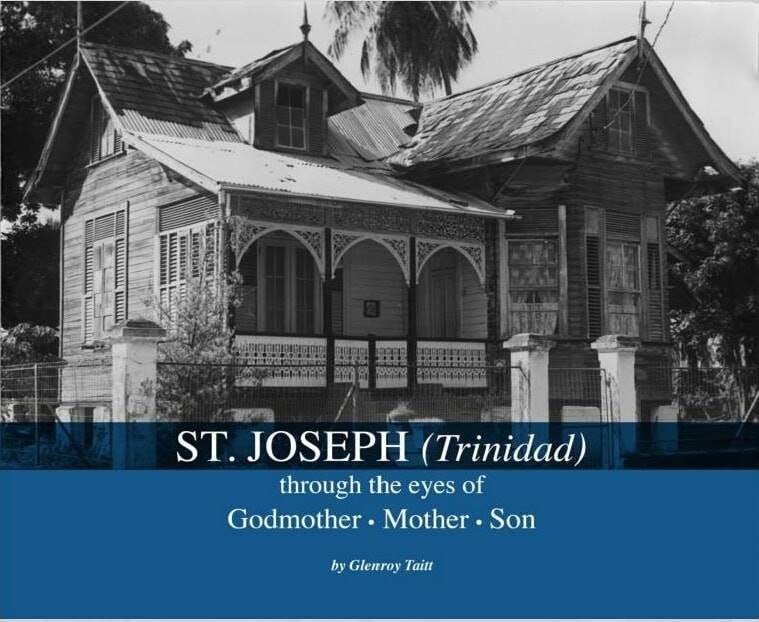 The cover of Glenroy Taitt's book - St Joseph through the eyes of Godmother. Mother. Son. - 