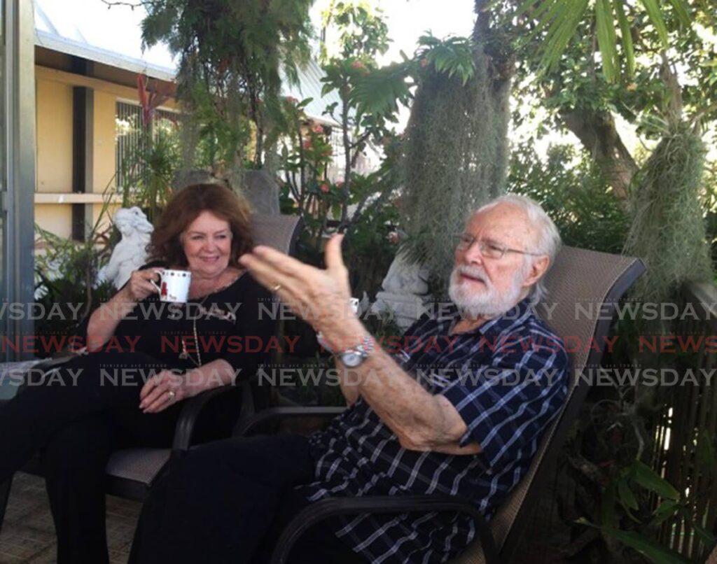 In this file photo, Helen Humphrey, seen in this photo with her husband and former MP and government minister John Humphrey.  - 