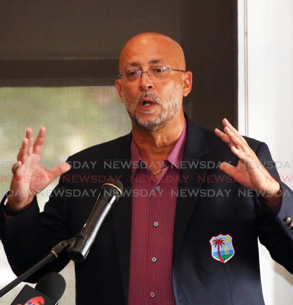 Ricky Skerritt, president of Cricket West Indies - SUREASH CHOLAI