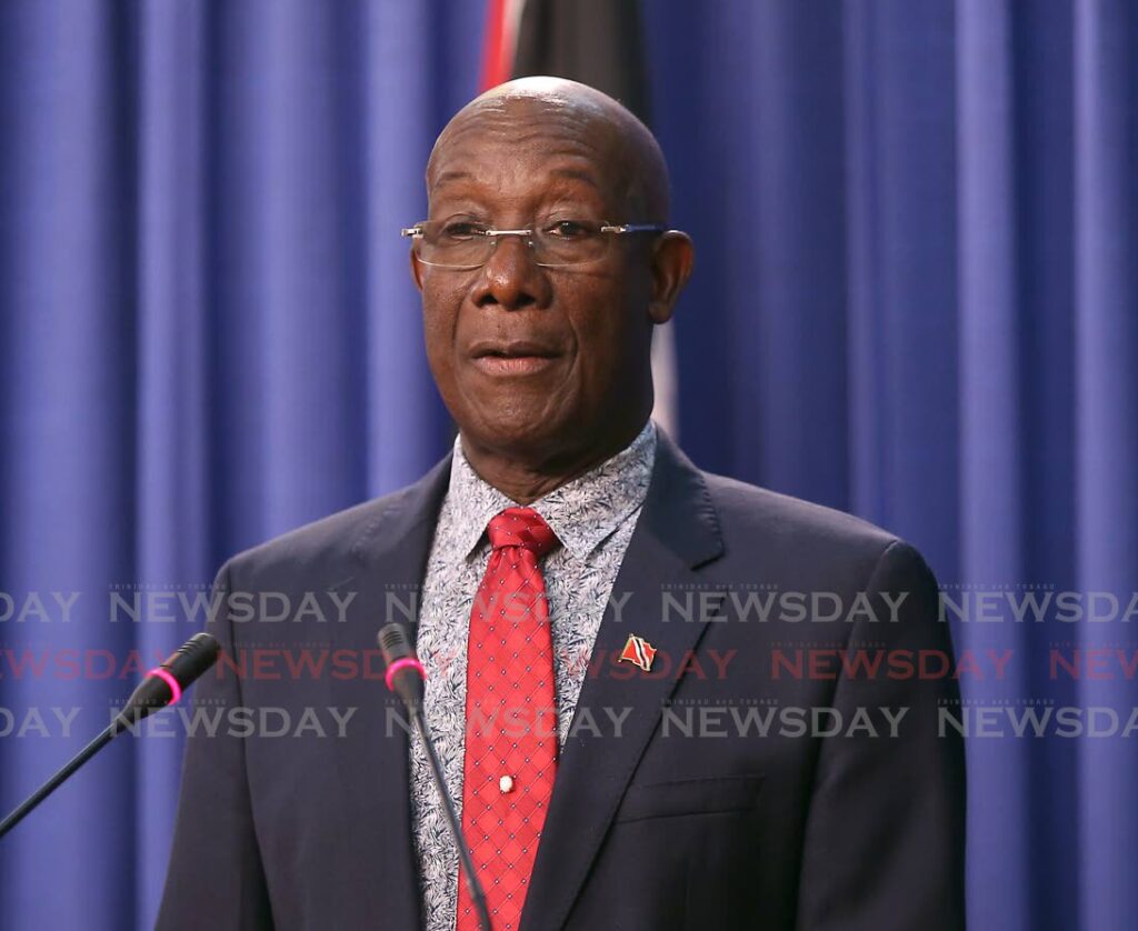 Fie photo: Prime Minister Dr Rowley 